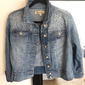 Democracy Embellished Jean Jacket